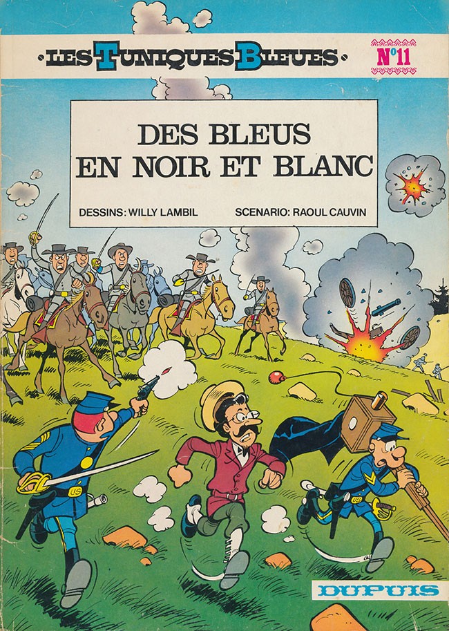 11. Des bleus en noir et blanc