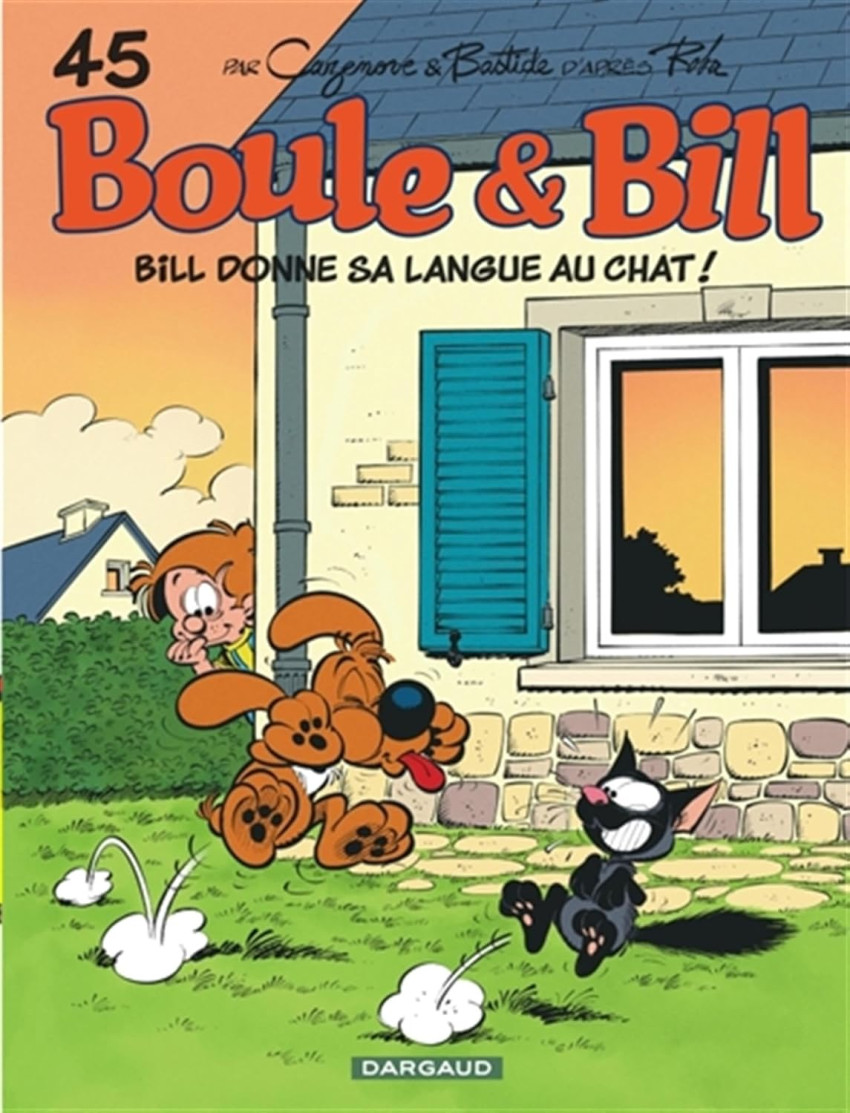 45. Bill donne sa langue au chat !